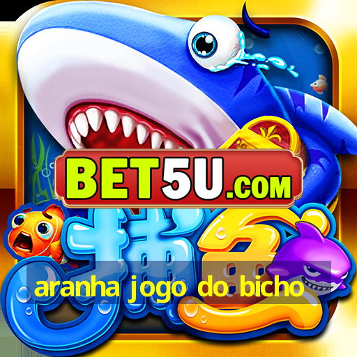 aranha jogo do bicho